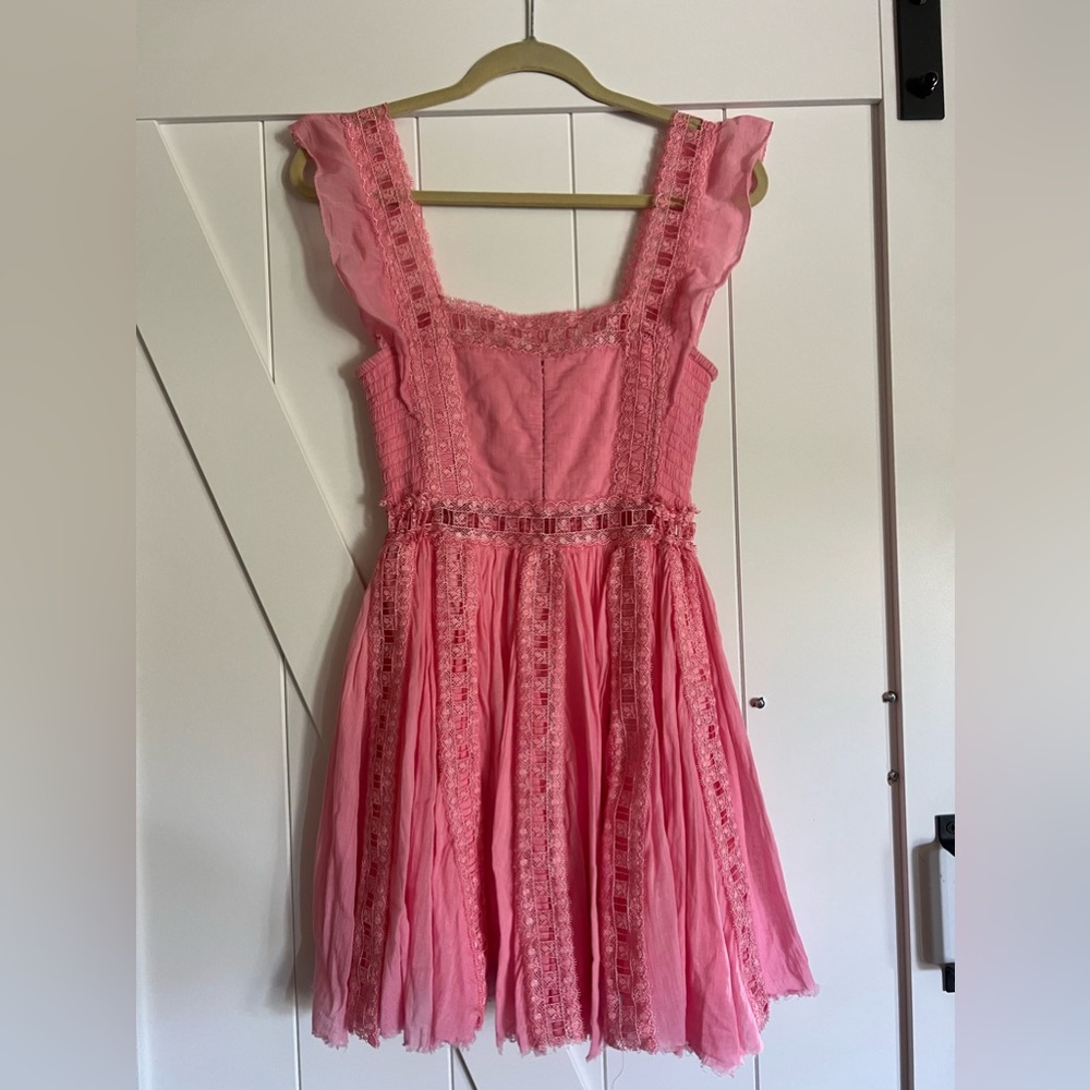 Free People Verona One Pink dress